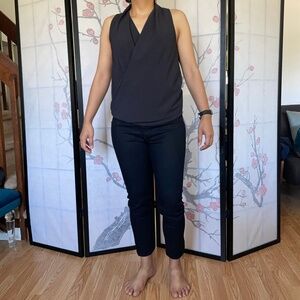 Rag & Bone Black Legging Jeans